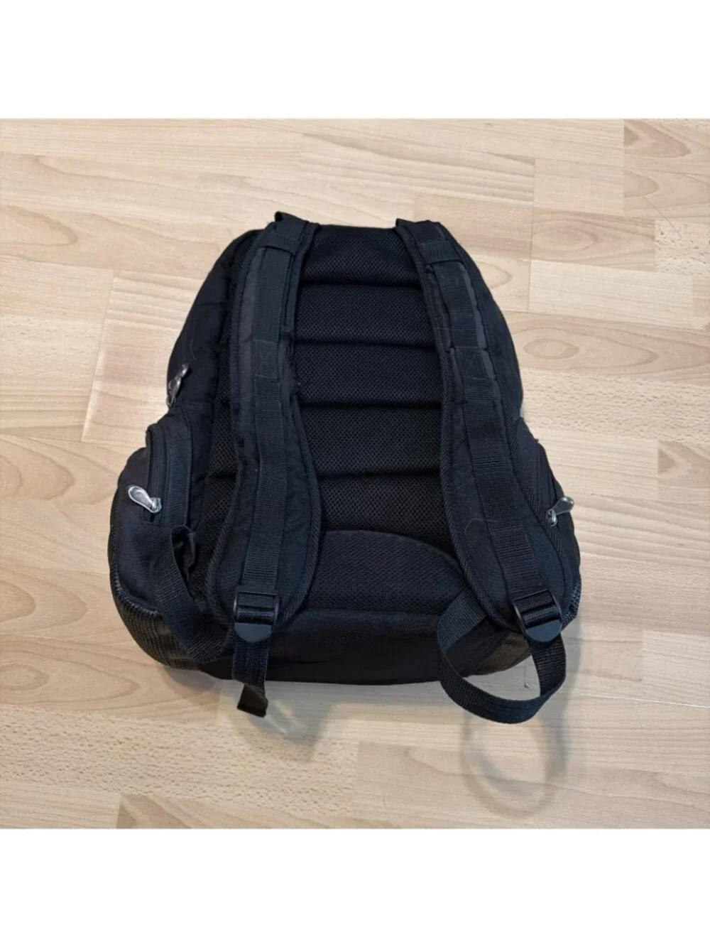 No Fear Commuter Motorcycle Black Backpack  Shield